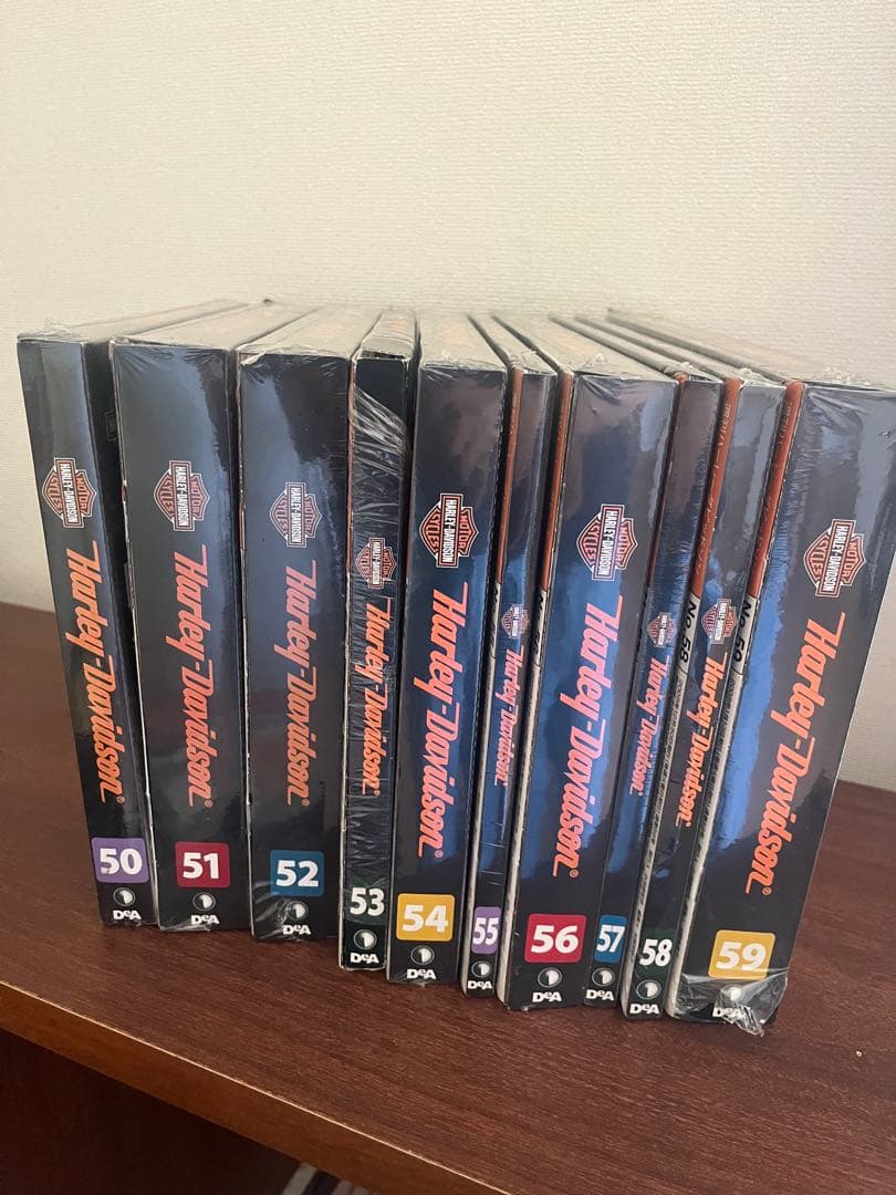 ハーレーダビットソン ディアゴスティーニ全巻＆ディスプレイケース付き