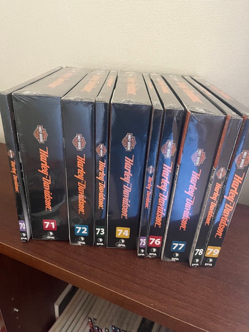 ハーレーダビットソン ディアゴスティーニ全巻＆ディスプレイケース付き