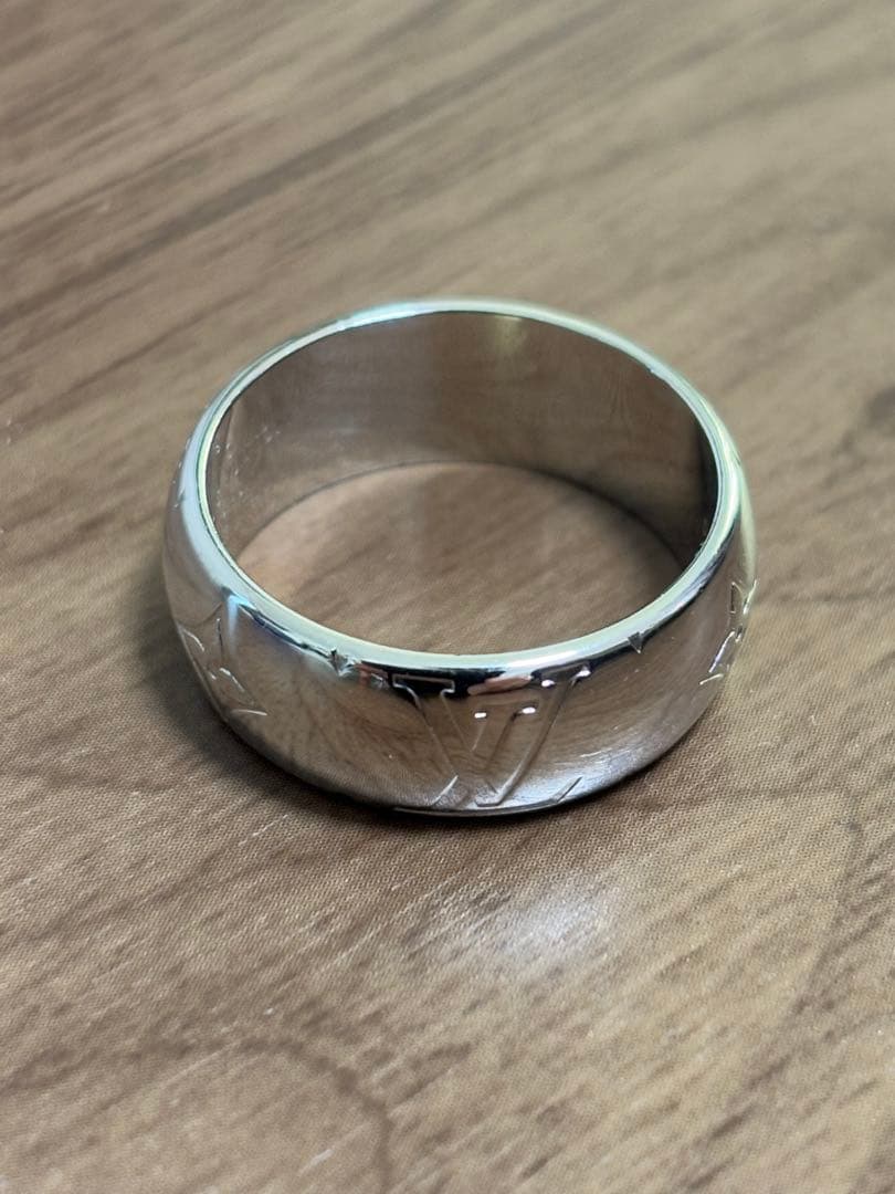 louis vuittonルイヴィトン モノグラム リング　ネックレス　19号