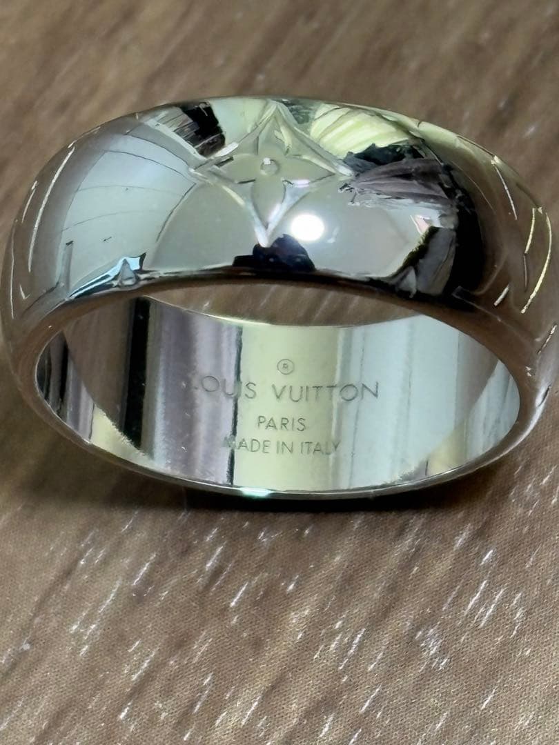 louis vuittonルイヴィトン モノグラム リング　ネックレス　19号