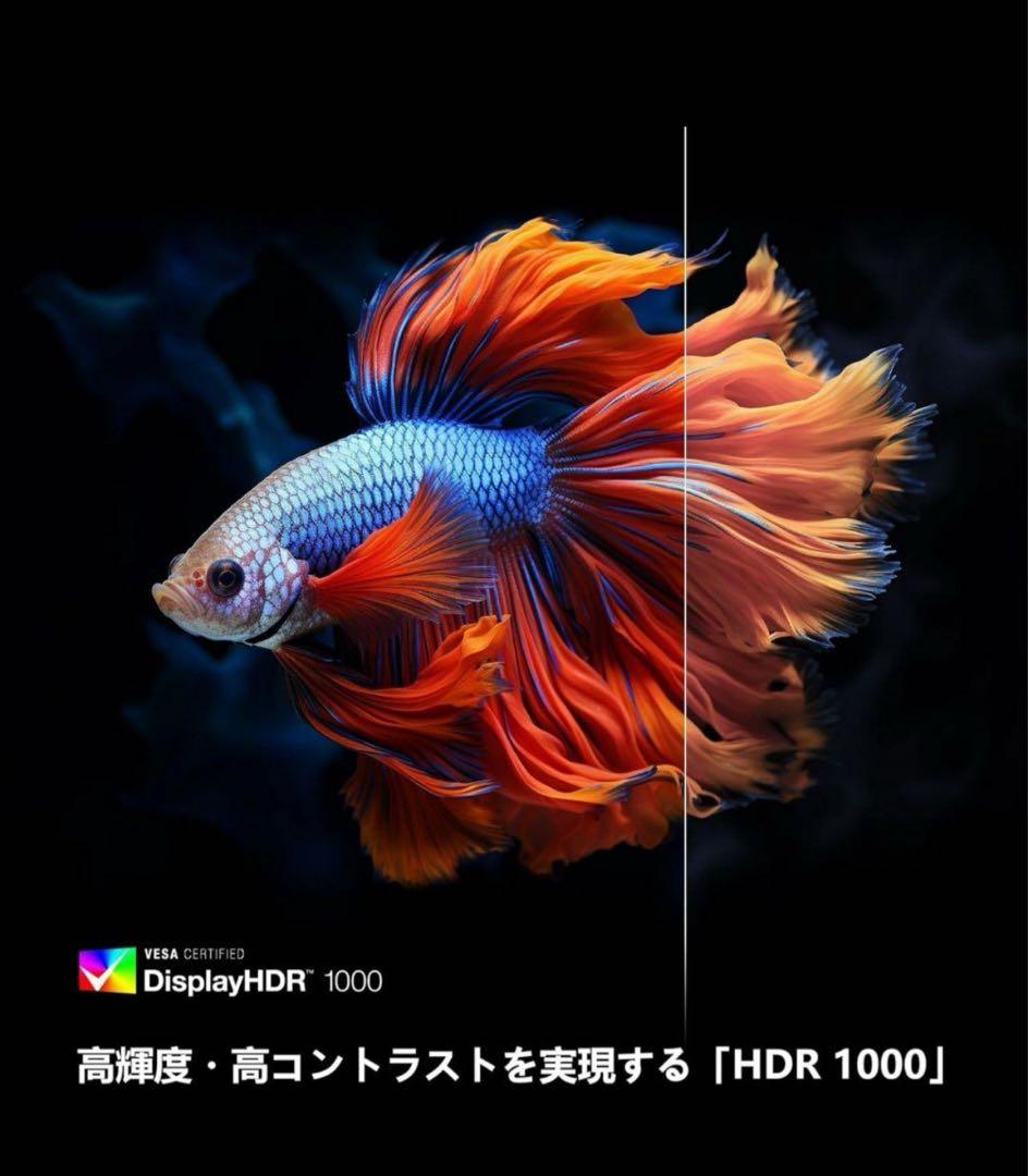 美品 INNOCN M2U 4K 27インチHDR1000 MiniLED