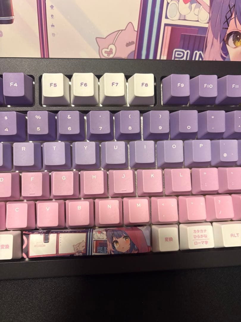 VSPOGEAR 紫宮るな　ゲーミングキーボード