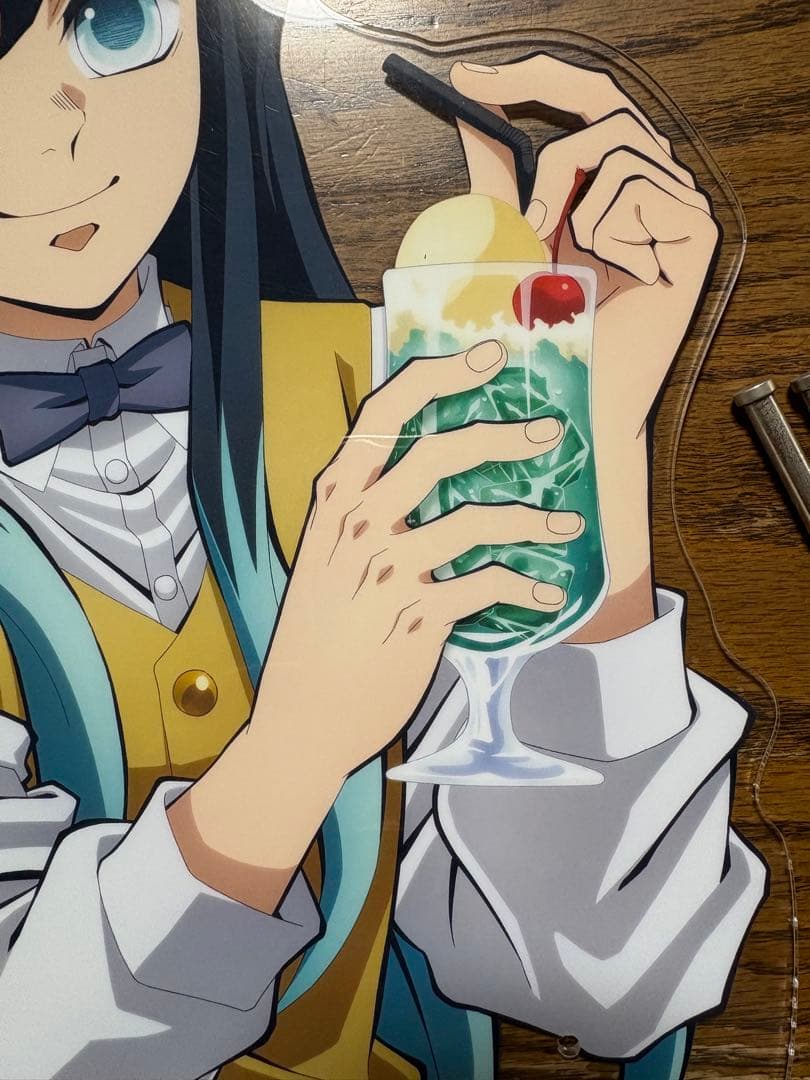 鬼滅の刃　時透無一郎　AGF2024 純喫茶　アクリルスタンド　コースター付き