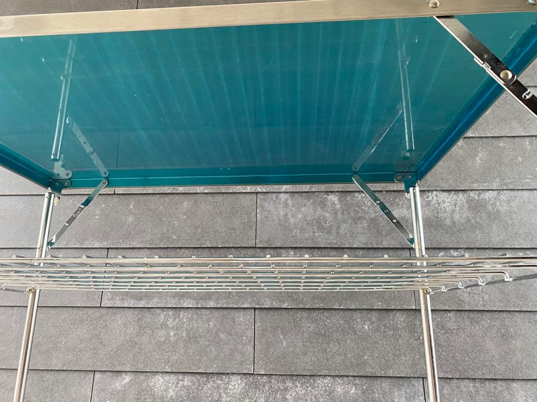 テントマークデザイン　ステンレス製折りたたみテーブル　キャンプテーブル