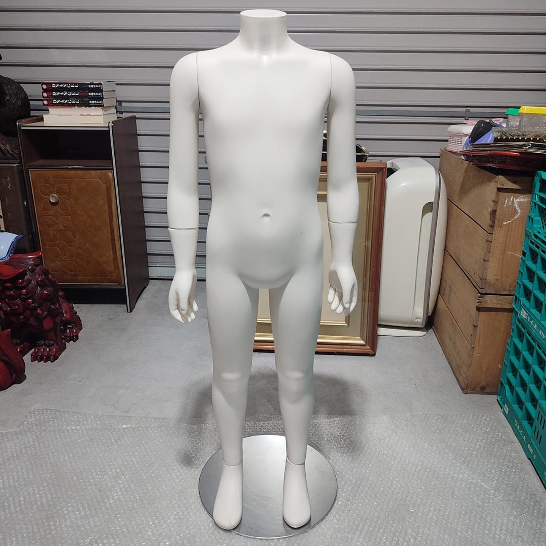 サンクリエイト 子供システムトルソ 全身 5歳 アイボリー塗装