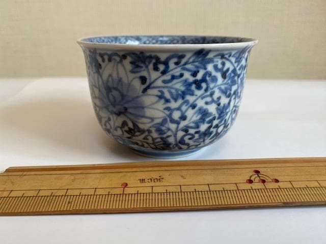 machanさん専用　伊万里焼草花文蕎麦猪口5客