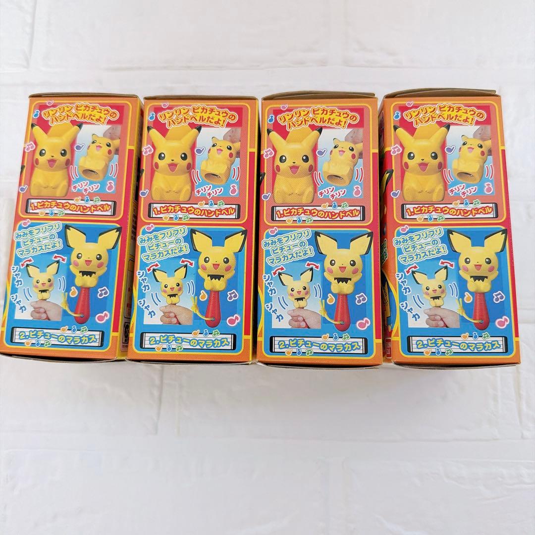 【未開封】2001年 ポケモン　おんがくかい 全4種　当時物　フィギュア　初期