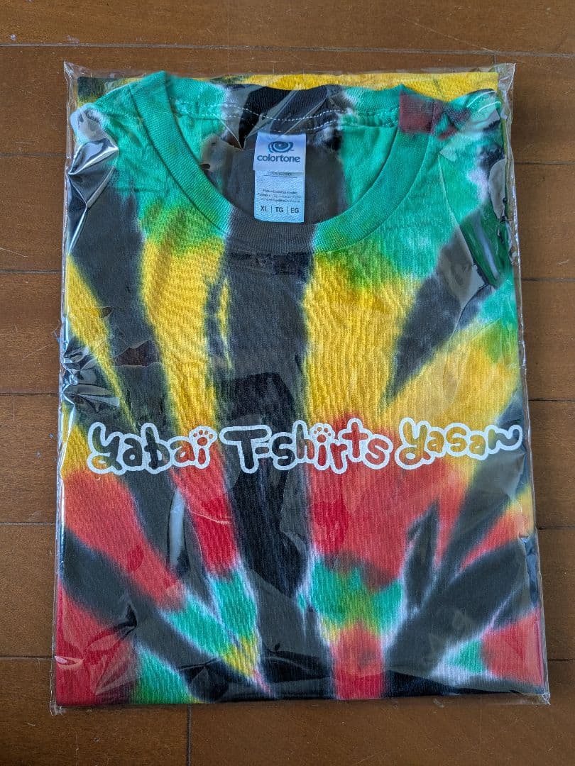 ヤバイTシャツ屋さん ラスタウェブ タイダイ Tシャツ XLサイズ