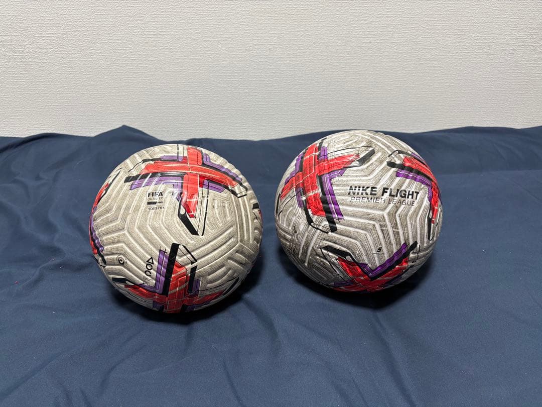 ナイキサッカーボール5号球 2個セット