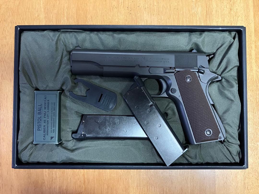 東京マルイ　コルトガバメント　M1911A1 PROターゲット&記録紙付き