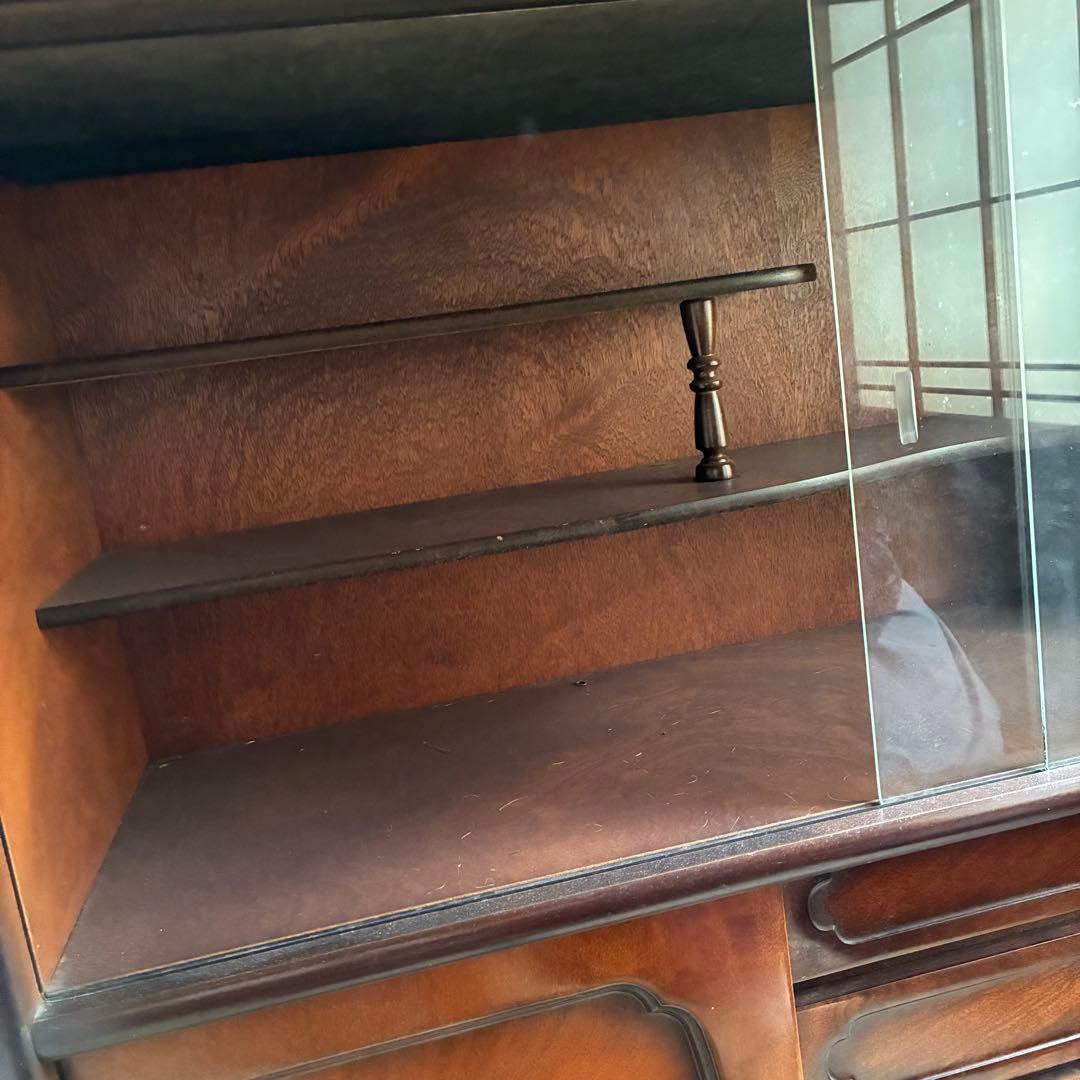 古道具　桑の茶箪笥　レトロ