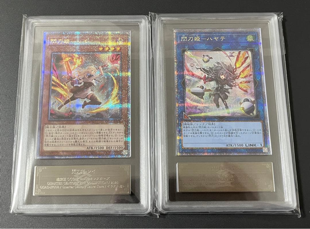 ARS10 閃刀姫 レイ 閃刀姫 ハヤテ 絵違い アートコレクション PSA10