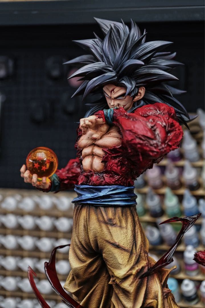 ドラゴンボール　孫悟空　スーパーサイヤ人4　ガレージキッド　フィギュア