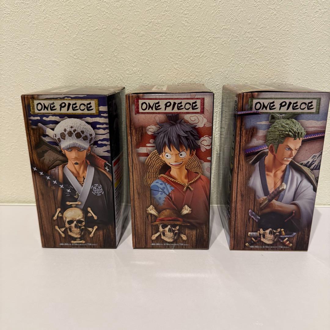 完全未開封 ワンピース フィギュア まとめ売 シャンクス マニア ワノ国 ワノ国