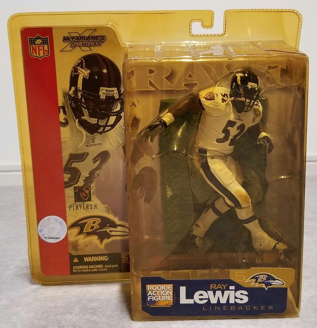 【レア　未開封】NFL　マクファーレン　スポーツフィギュア　★レイ・ルイス★