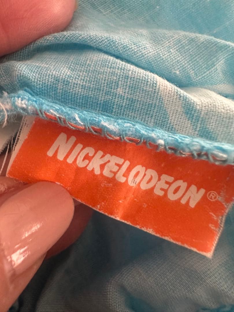 2005年スポンジボブ　フィットシーツ　ヴィンテージ USAムチャチャ