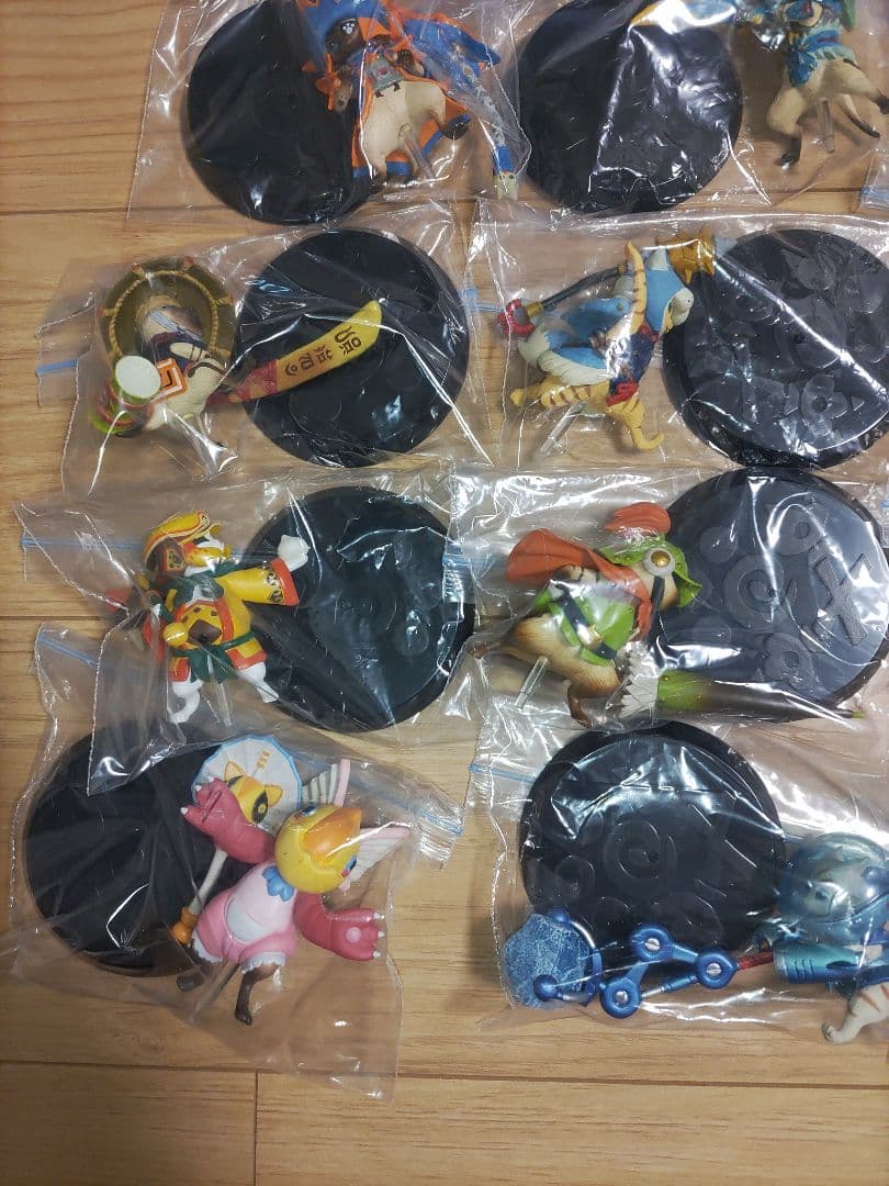 モンハン　アイルー　スタンダードフィギュア　15点セット