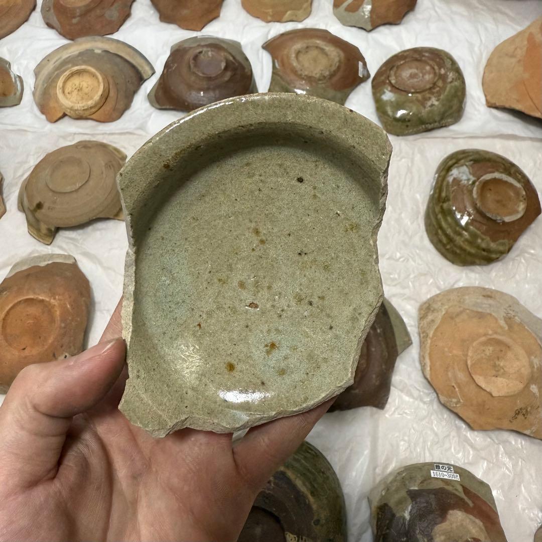 古唐津 陶片46点 原明窯 山瀬窯 小森谷窯 阿房谷窯 錆谷窯など まとめ売り