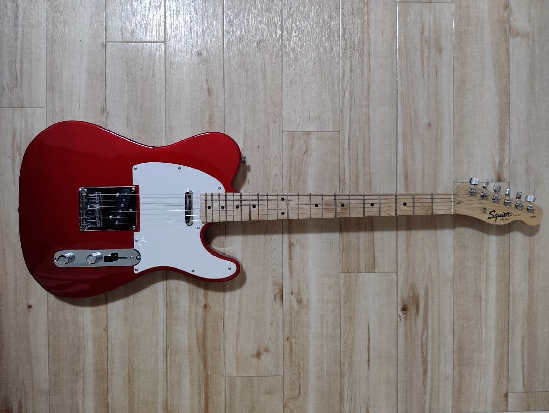 Squier テレキャスター エレキギター レッド