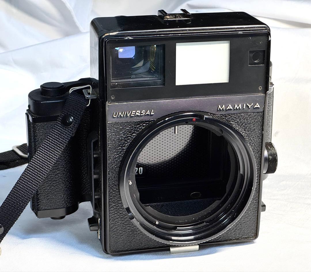 mamiya universal + 6x7 ロールフィルム 動作確認