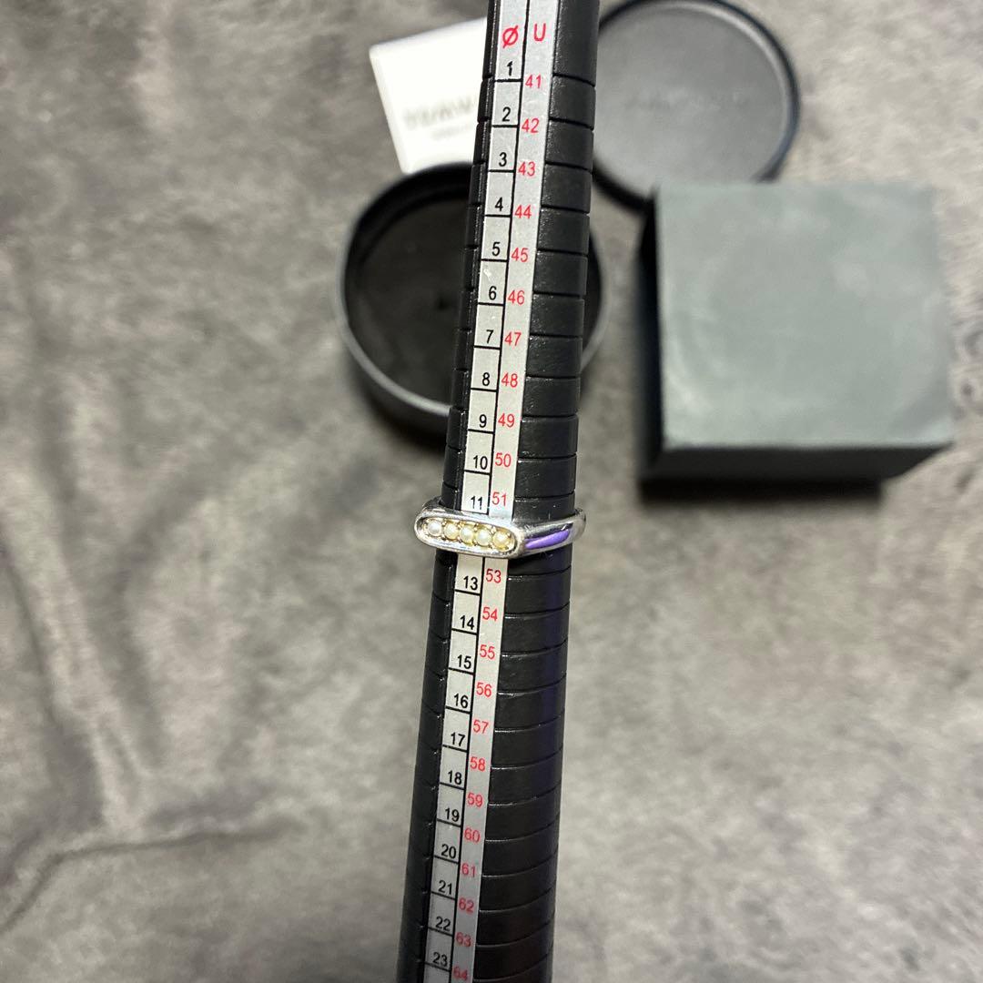 トムウッド　リング　パール　指輪　シルバー　0801