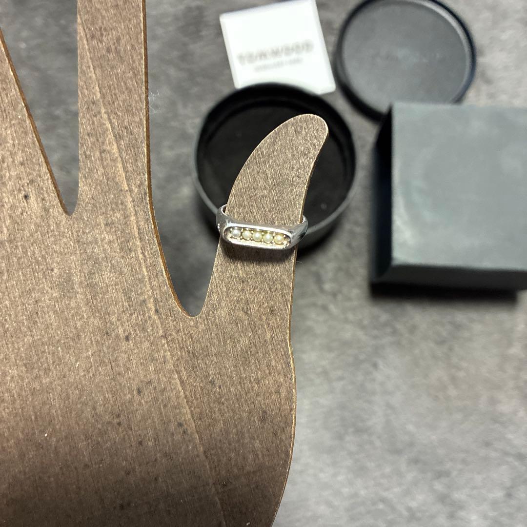 トムウッド　リング　パール　指輪　シルバー　0801