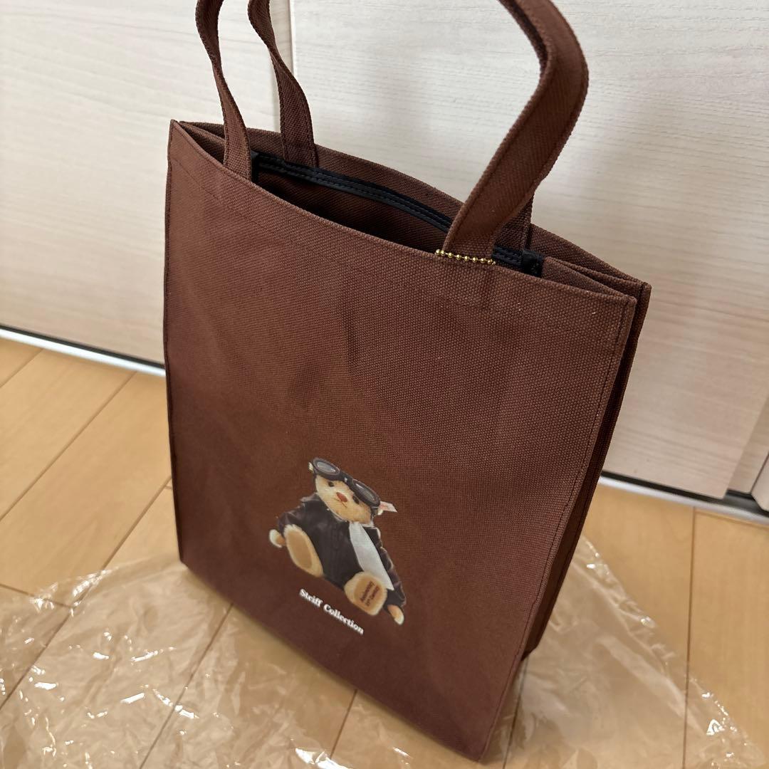 新品　Steiff パイロット　テディベア　JALコラボ　トートバッグ　貴重