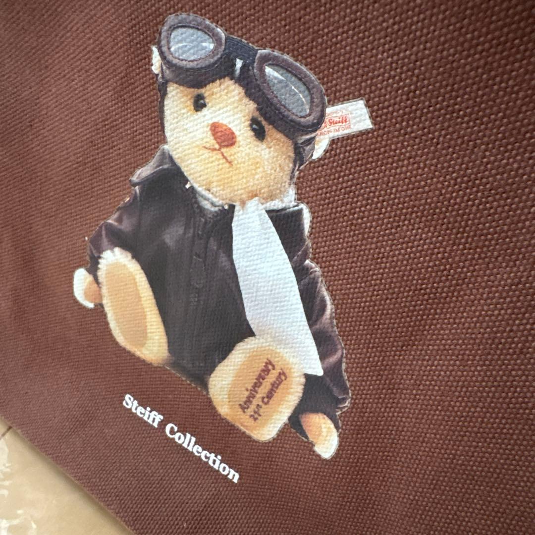 新品　Steiff パイロット　テディベア　JALコラボ　トートバッグ　貴重