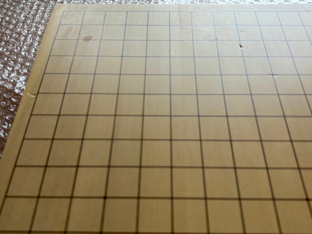 【価格交渉可】囲碁③ 卓上碁盤＋桜碁笥＋ガラス碁石3点セット