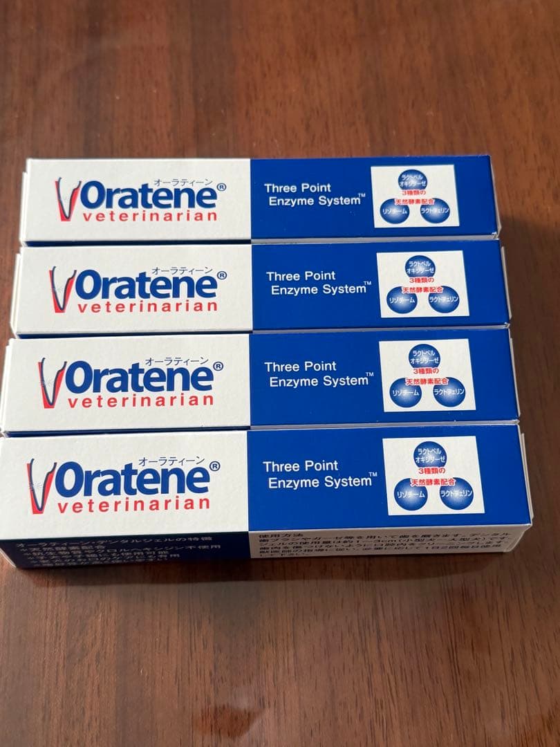 オーラティーンデンタルジェル　4個