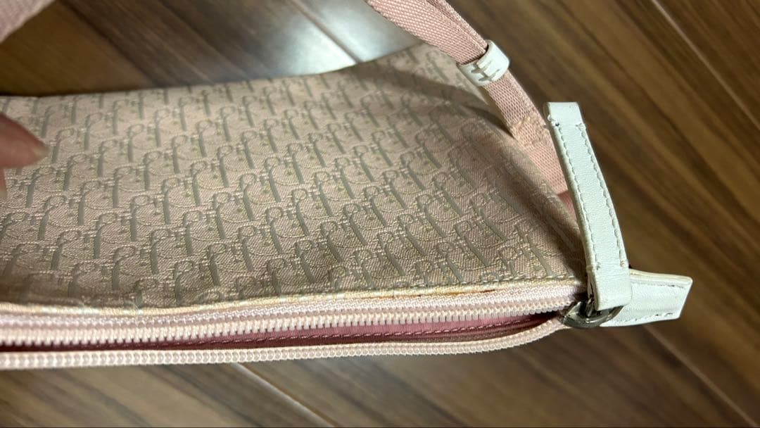 Christian Dior ピンクハンドバック