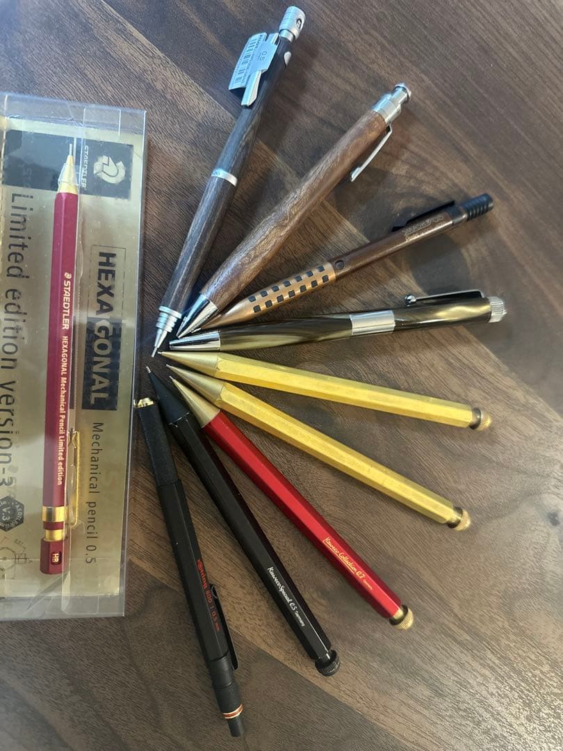 シャーペンボールペンまとめ売り 検索用　野原工芸　カヴェコレッド　工房楔　ロメオ