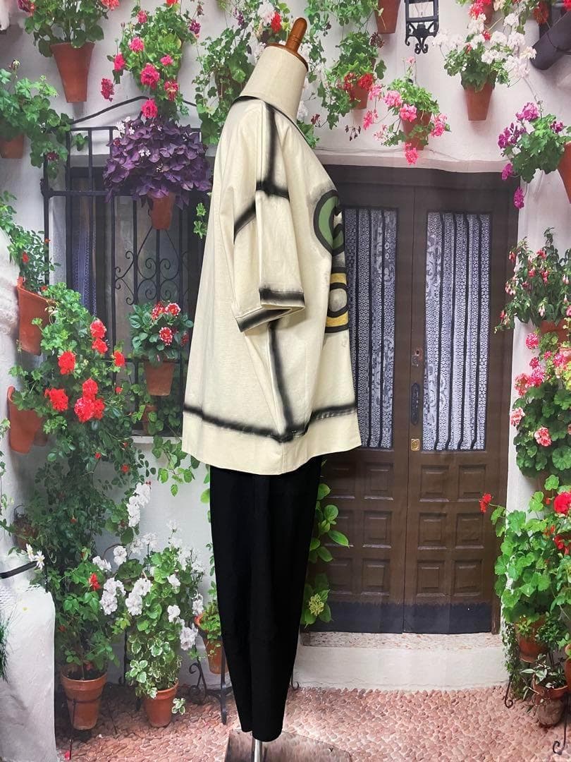 ロータス976新品TRUBE綿ストレッチコクーンパンツ(BK)