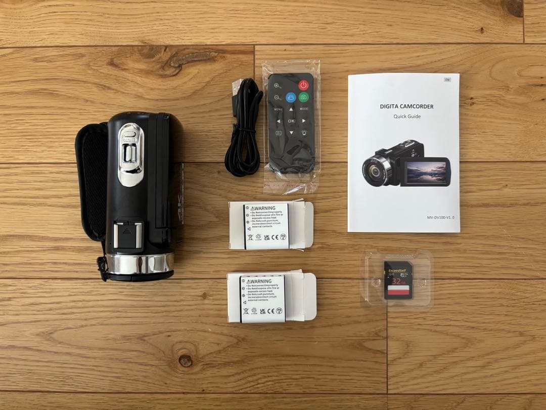 【新品】4K4000万画像数18倍ズームデジタルカメラ