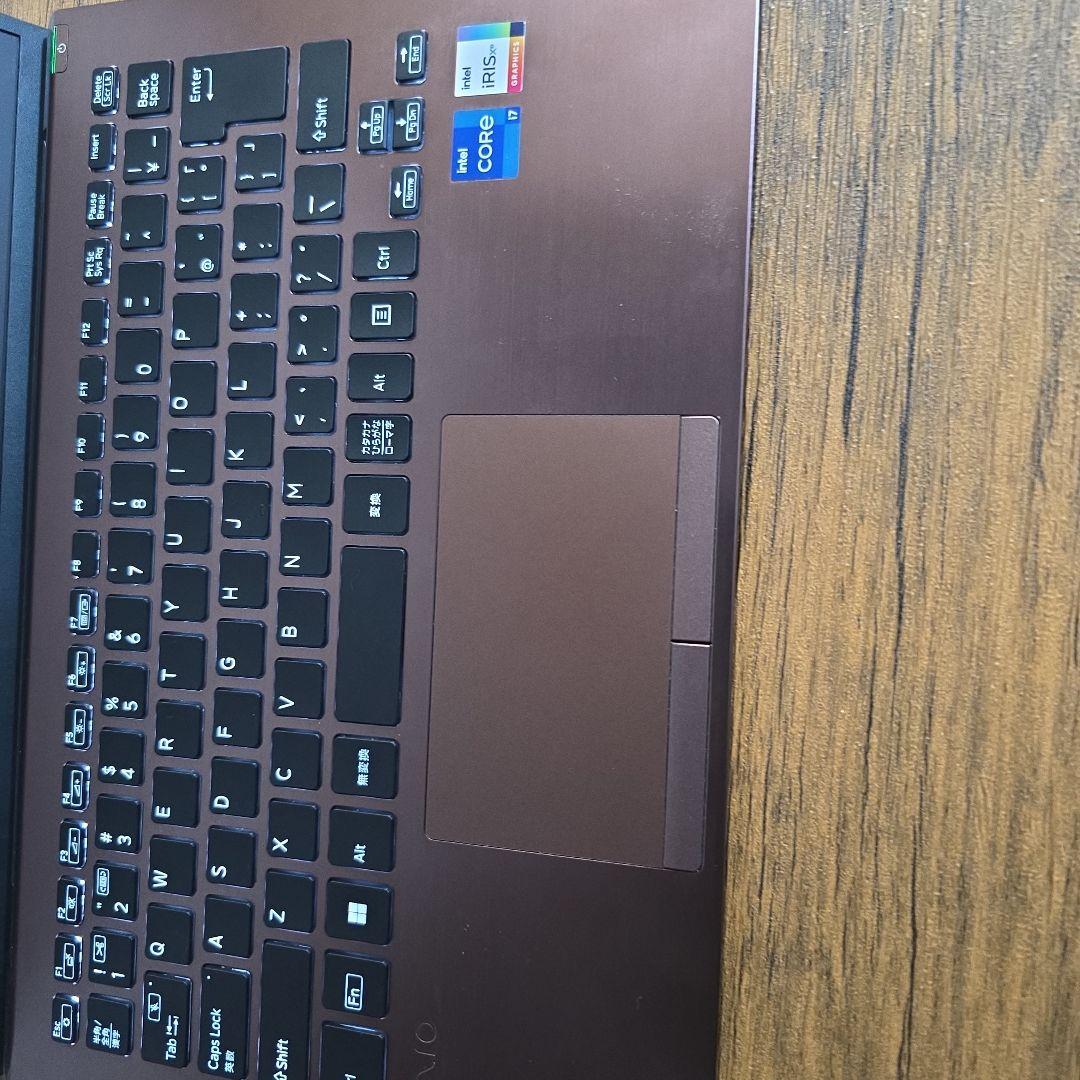 Core i7 ノートPC Vaio Vjpk22 32GB 512GB