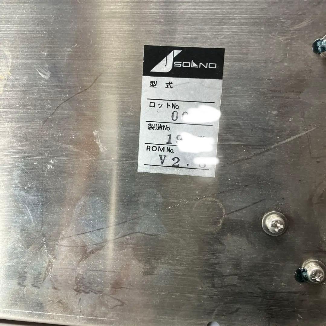 タカゾノ分包機PACK MATEα42のキーボード部　SOLNO製