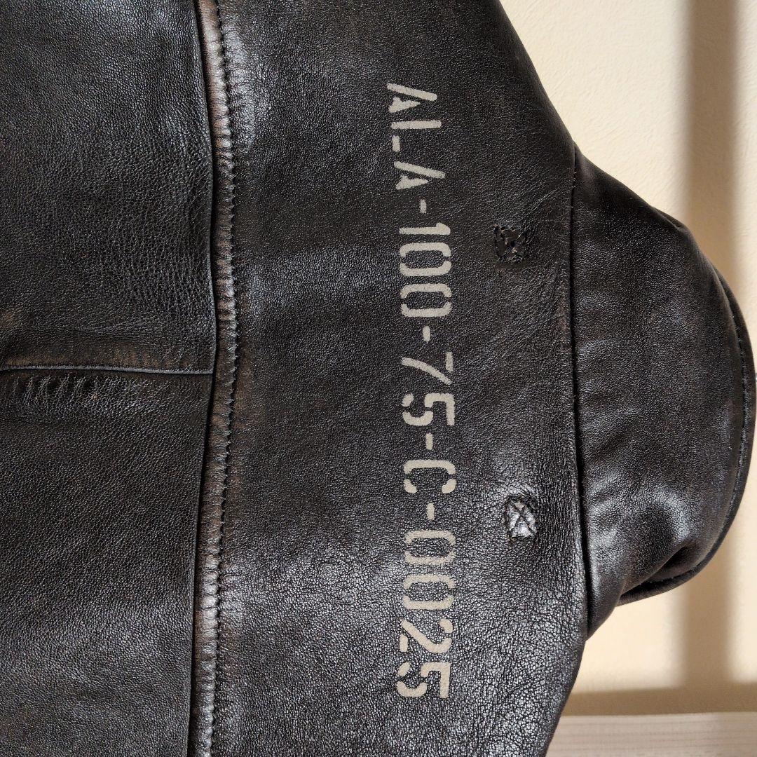 ま*さ様 AVIREX シングルライダースジャケット ブラック