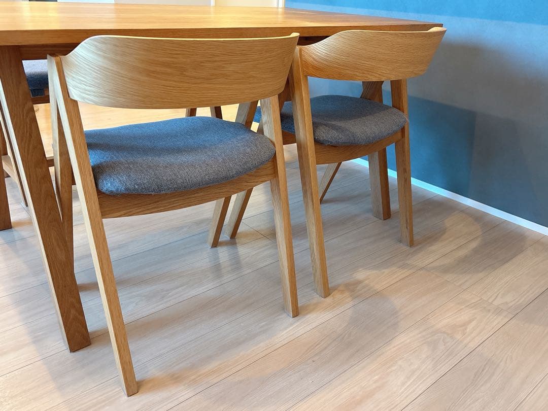 unico ELEMT(エレムト) ダイニング4点セット【チェア②】