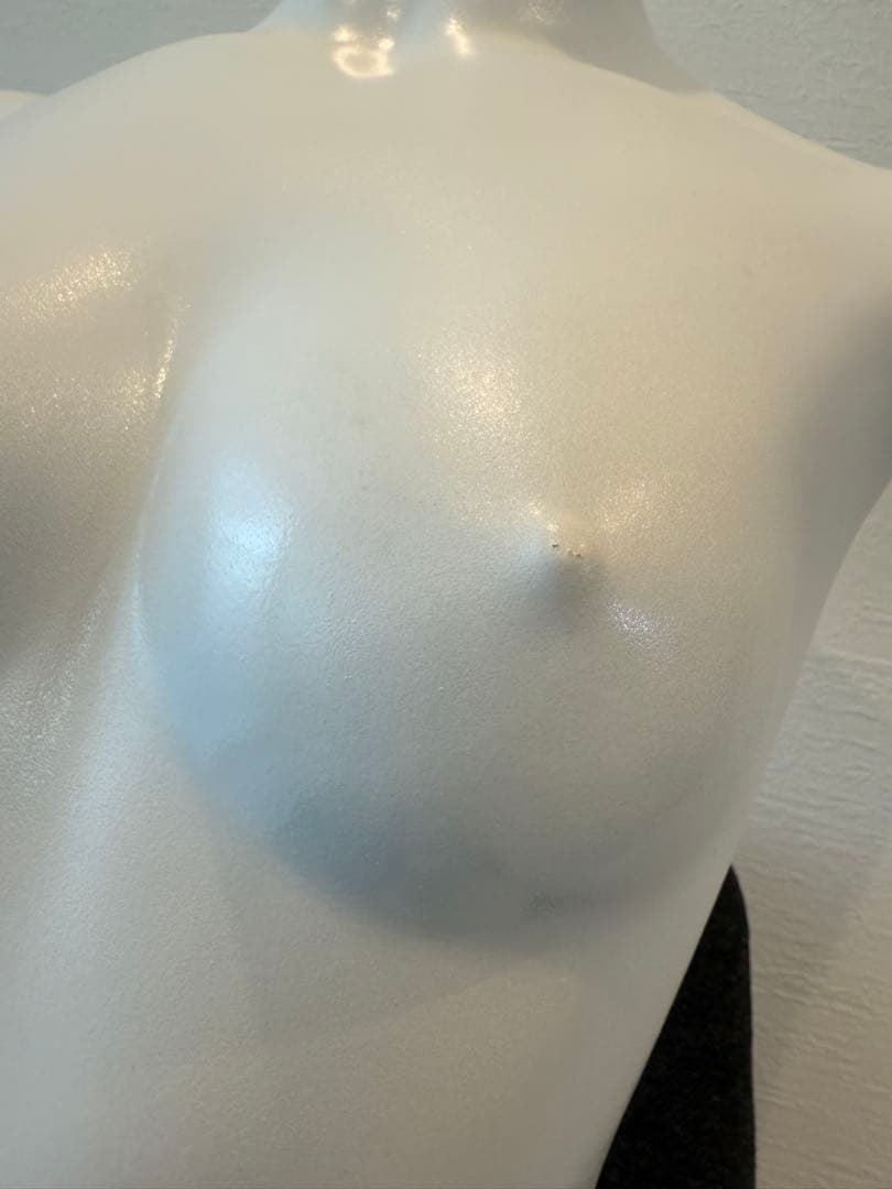 卓上トルソー 女性 上半身 ホワイト