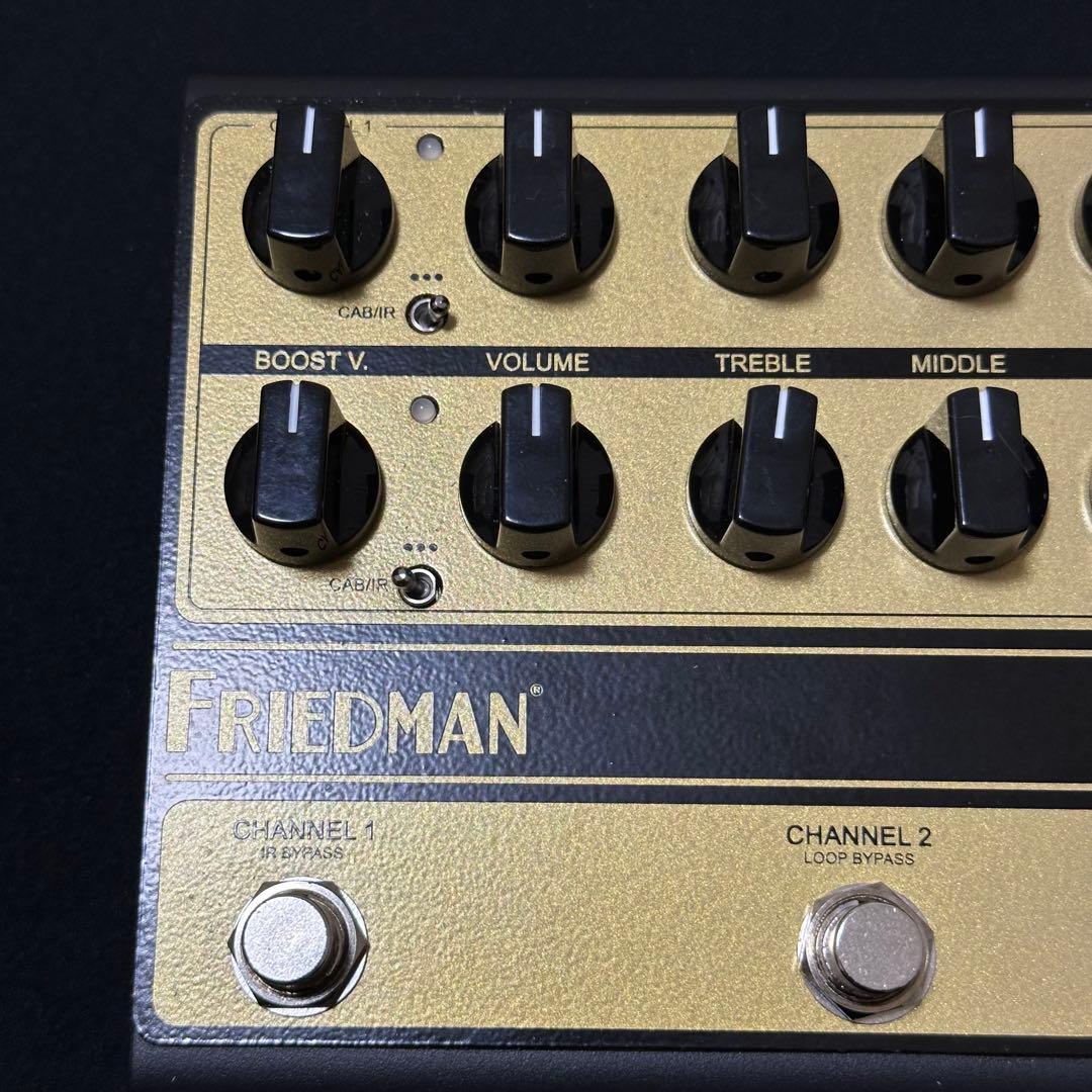 ★動作確認済★ Friedman IR-X Dual Tube Preamp