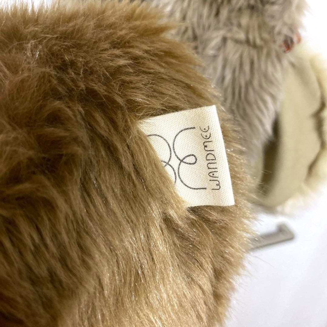 WANDMEE エコファー フラワーマフラー FLOWER FUR STOLE