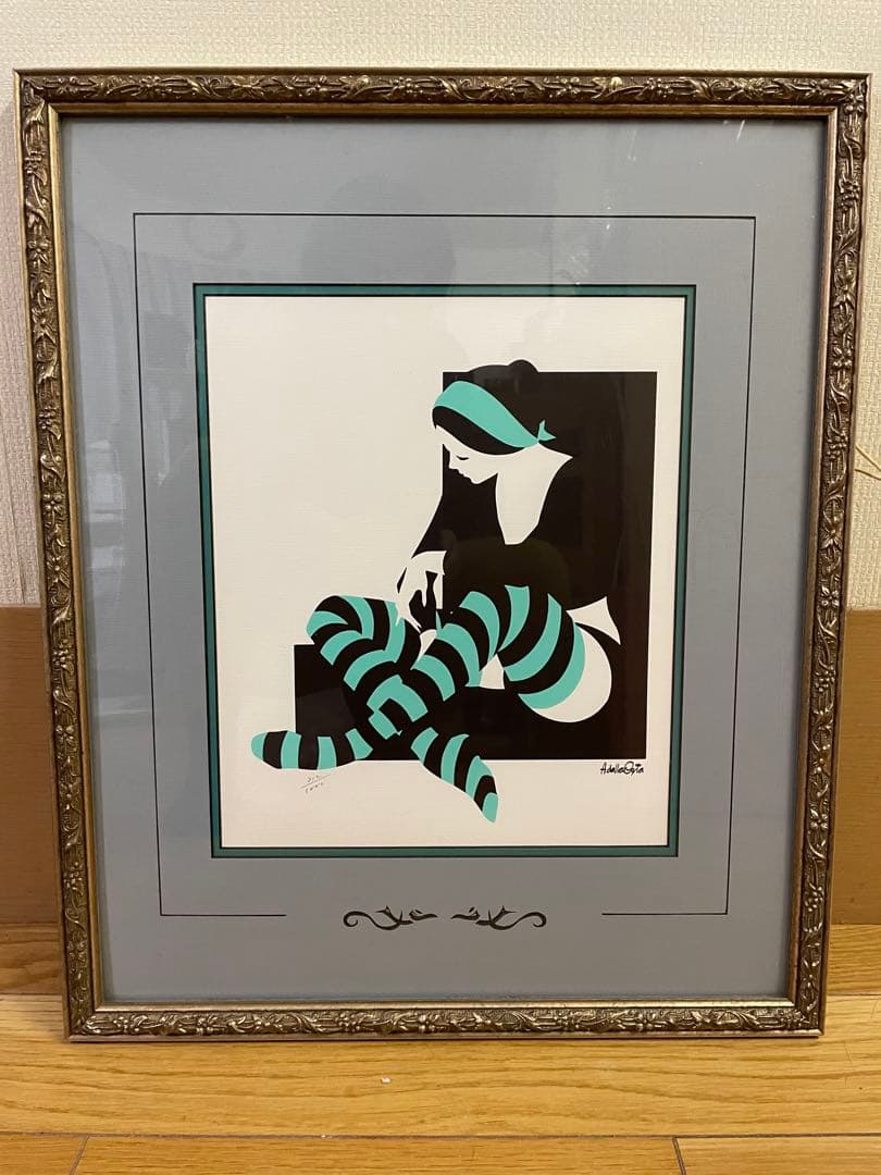 アムレット•ダラコスタ　シルクスクリーン