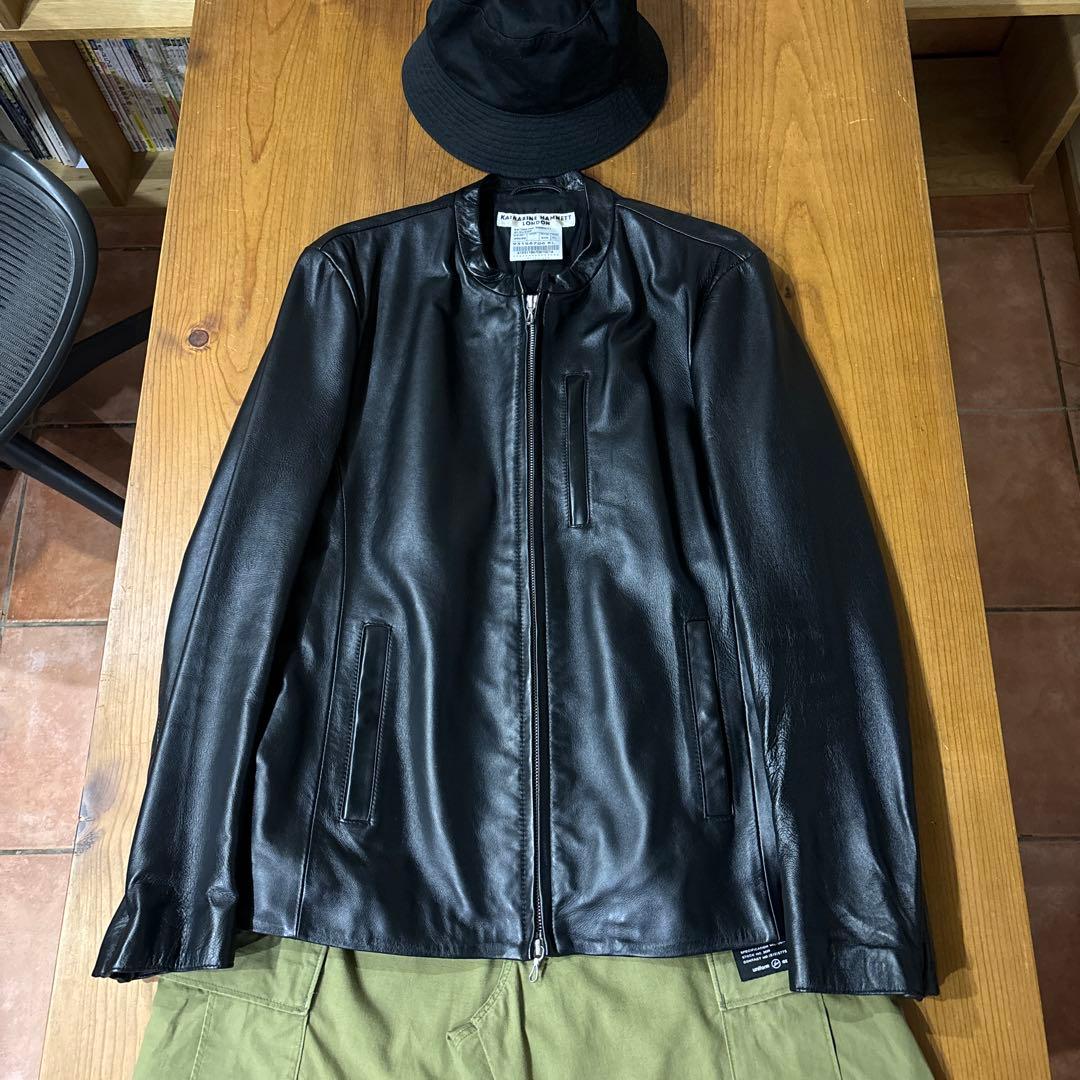 KATHARINE HAMNETT LONDON ライダース シングルジャケット