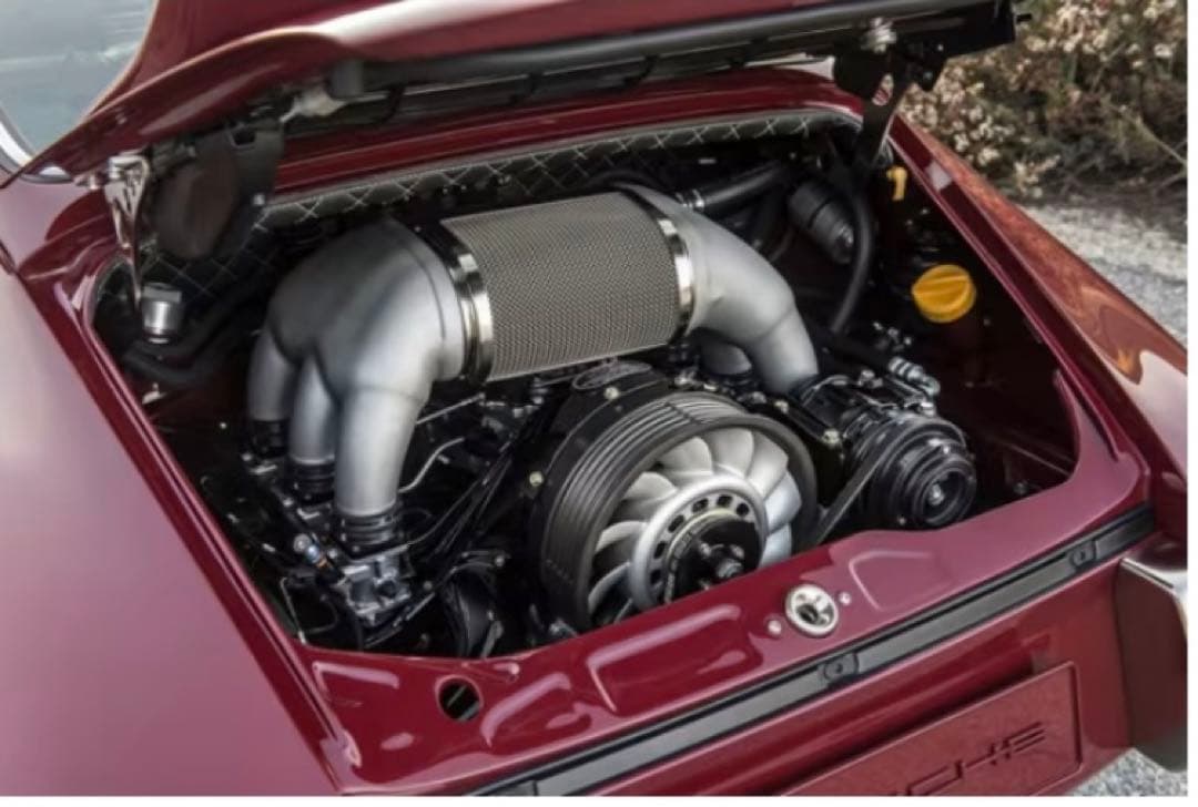 制作依頼　参考画像　ポルシェ 911 ターボ　バーガンディ