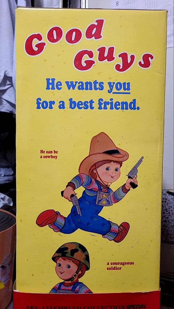 heyco公式アカウント01　メディコムトイ　ライフサイズ チャッキー