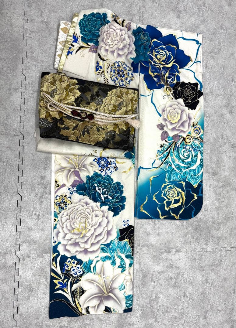 ♡Ⅴプロフ必読!!さま 専用≪美品≫正絹　振袖・長襦袢・帯のみ