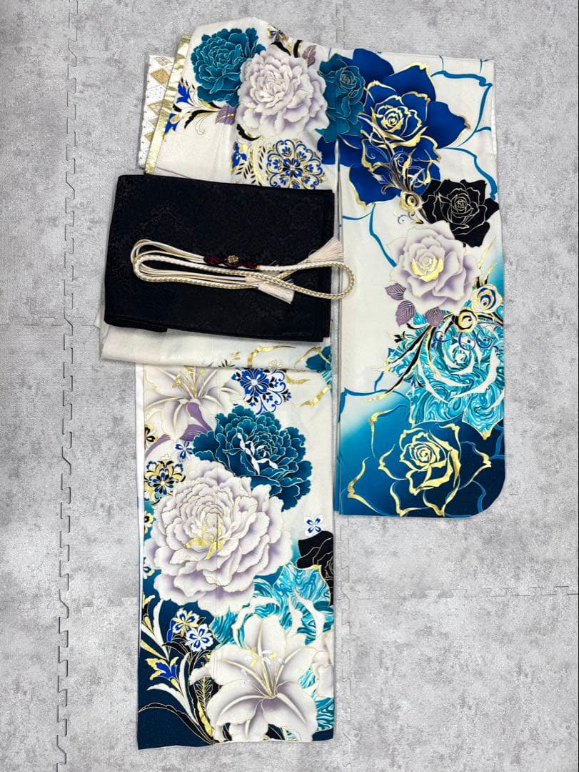 ♡Ⅴプロフ必読!!さま 専用≪美品≫正絹　振袖・長襦袢・帯のみ