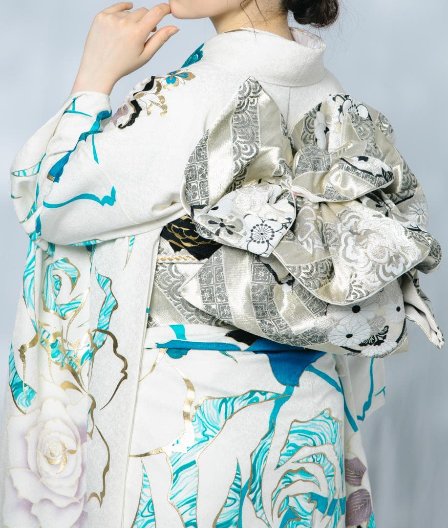 ♡Ⅴプロフ必読!!さま 専用≪美品≫正絹　振袖・長襦袢・帯のみ