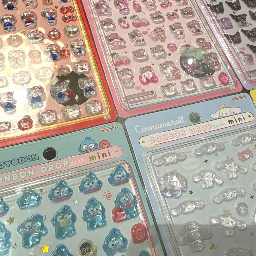 ボンボンドロップシール　サンリオ　ミニ