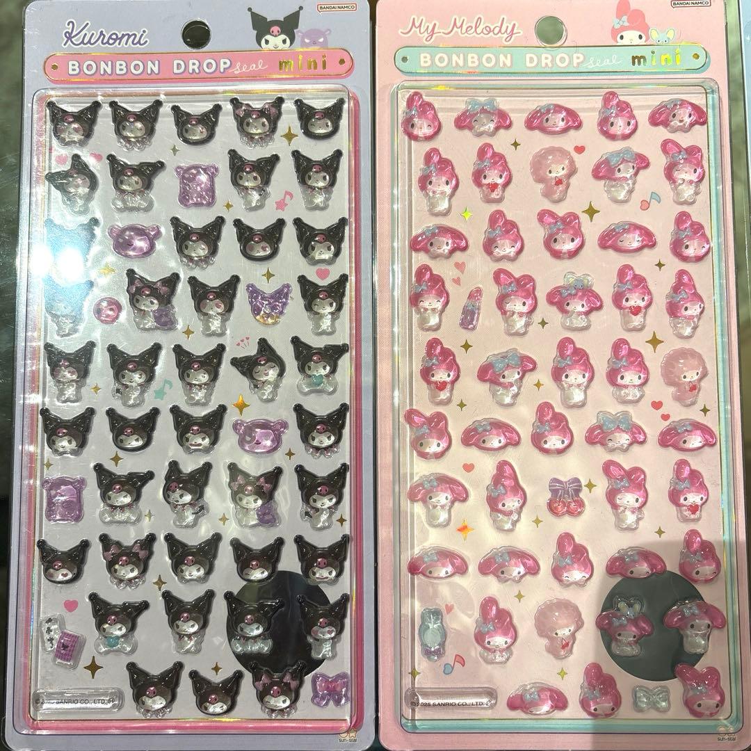 ボンボンドロップシール　サンリオ　ミニ